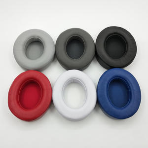 Coussinets d'oreille de remplacement Kimear en peau d'agneau pour casque <span class=keywords><strong>Beats</strong></span> <span class=keywords><strong>Studio</strong></span> 2.0, <span class=keywords><strong>mousse</strong></span> à mémoire de forme, réduction du bruit - Product Image 5