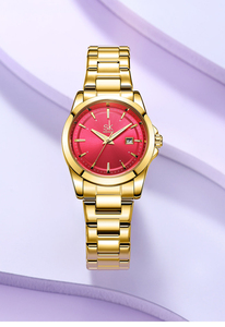 Oem Odm Waterproof High Grade Stainless Steel Women <b>Watch</b> Cross Border Fashion Niche Ladies <b>Watch</b> - Product Image 5