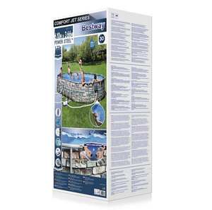 Power Steel Comfort Jet Series Juego de <span class=keywords><strong>piscina</strong></span> sobre suelo <span class=keywords><strong>Piscina</strong></span> sobre suelo 6,10 M X 3,66 M X 1,22 m - Product Image 4