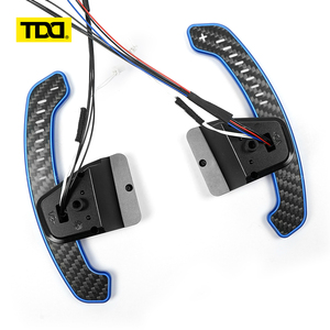 TDD LED Magnetic Carbon Fiber Paddle Shifters For Volkswagen MK8 Steering <b>Wheel</b> Paddle Shifters - Product Image 1