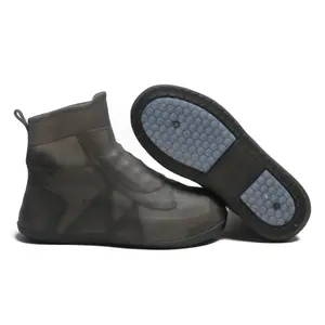 Capa de silicone antiderrapante para sapatos, capa impermeável para botas de chuva, capa de silicone reutilizável para sapatos de chuva