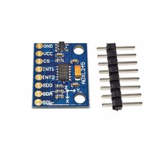 Module d'accéléromètre numérique à 3 axes YE GY-291 <span class=keywords><strong>ADXL345</strong></span> |   Interface IIC/SPI pour la détection de mouvement et la détection d'inclinaison - Product Image 1