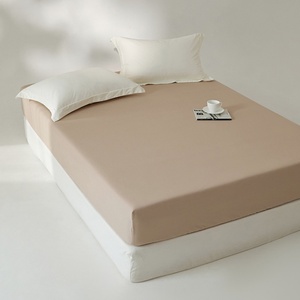 Customized Cotton Napped <strong>Fitted</strong> <strong>Sheet</strong> Soft and Easy to Clean Solid Color <strong>Fitted</strong> Bed <strong>Sheet</strong> for Adult - Product Image 5