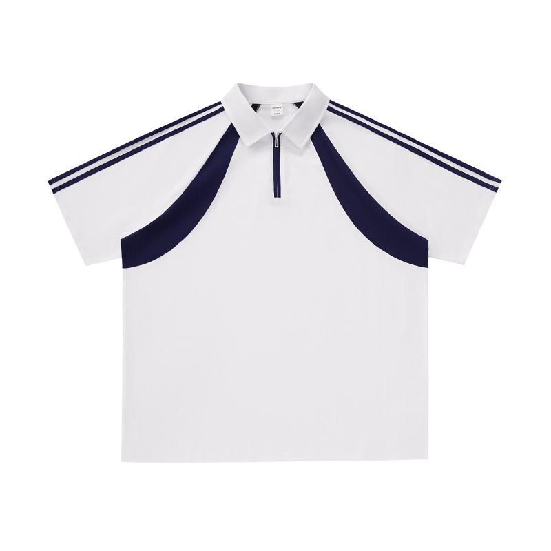 White and navy blue
