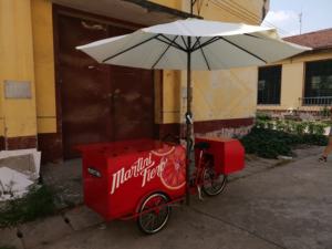 Carrito expendedor de helados, bicicleta con batería, tienda de alimentos, carrito expendedor de bicicletas eléctricas - Product Image 6