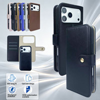 Coque OEM en PU mat floqué, estampage à chaud, style Ins, protection intégrale 360°, antichoc, avec rebord de caméra surélevé, surface lisse, sans support, pour 17/18 Pro Max
