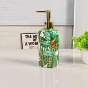 Wholesale Bathroom Five Piece <b>Set</b> Lotion Bottle Mouthwash Cup <b>Soap</b> Household Toothbrush Holder Household Bathroom - Product Image 2