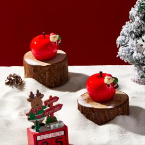 Nhà Máy Giá Red Apple Mousse bánh với tươi Apple điền cho Giáng sinh - Product Image 5