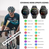 Montre connectée F60, écran IPS, bracelet en acier inoxydable, suivi de la température corporelle, de l'oxygène sanguin, du fitness, du sommeil, IP67, e-mail