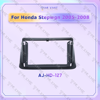 Cadres de tableau de bord Can Bus noirs mats de 9 pouces de haute qualité, prix de gros, pour Honda Stepwgn 2005-2008, accessoires de modification automobile LHD et RHD