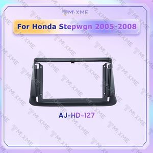 กรอบวิทยุติดรถยนต์คุณภาพสูง ขนาด 9 นิ้ว สีดำด้าน สำหรับ <span class=keywords><strong>Honda</strong></span> Stepwgn ปี 2005-2008 พวงมาลัยซ้ายและขวา <span class=keywords><strong>ราคา</strong></span>ขายส่ง อุปกรณ์ตกแต่งรถยนต์ - Product Image 4