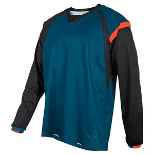 2022 motocross jersey downhill camiseta ropa mtb Long Sleeve Moto Jersey mountain bike dh shirt mx clothing