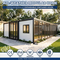 Prix d'usine – Maison préfabriquée mobile de 20 pieds ou 40 pieds avec salle de bain, 2, 3 ou 4 chambres, maison conteneur extensible