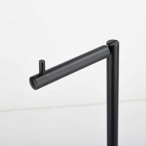 <span class=keywords><strong>Style</strong></span> <span class=keywords><strong>industriel</strong></span> Ménage Salle de bain Suspendu Fer Sur Pied <span class=keywords><strong>Porte</strong></span>-<span class=keywords><strong>Papier</strong></span> Noir Pliable Carré pour Usage Domestique - Product Image 4