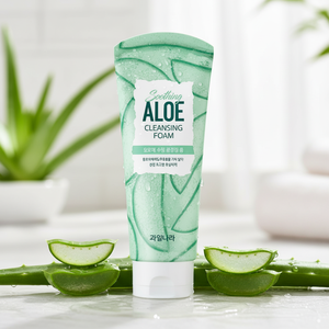 Fruit Country Lively Aloe Facial Cleanser 130g Soothing Cleansing <b>Foam</b> <b>Model</b> Daiso1738 - Product Image 3