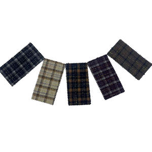 Großhandel Stoff Lieferant Check <span class=keywords><strong>Plaid</strong></span> Jacquard Tweed Wolle/Polyester Fancy Fabrics für Kleidung 2213 - Product Image 6