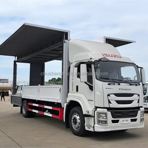 Camión de Plataforma Plana ISUZU 4*2 225HP 10T, Camión de Carga de Alto Rendimiento con Diseño Duradero <span class=keywords><strong>en</strong></span> <span class=keywords><strong>Venta</strong></span> - Product Image 2