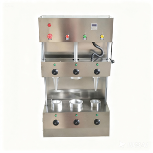 شراء مجموعة صانع البيتزا المخروطية الدوارة الإيطالية الصنع، جهاز تشكيل الخبز الحلزوني، 220 فولت، شكل مخروطي - Product Image 5