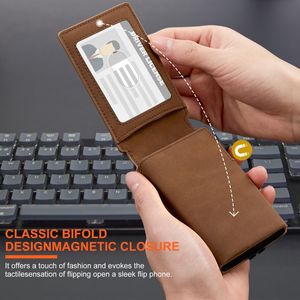 Tarifs DDP payés portefeuilles tactiques pour hommes portefeuille en cuir microfibre pour hommes Logo en relief personnalisé - Product Image 3