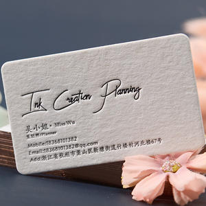 도매 빙란 고급 명함 디자인 인쇄 봉투 인사말 카드 창의적인 두꺼운 면지 맞춤 인쇄 - Product Image 3