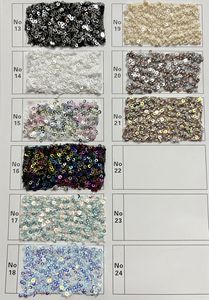 2024 Sang Trọng Của Phụ Nữ Mùa Hè Quần Áo Thanh Lịch Mềm 4 Cách Căng Lưới Bạc <span class=keywords><strong>Sequin</strong></span> <span class=keywords><strong>Poly</strong></span> Đan Ren Vải Cho Đồ Bơi - Product Image 6