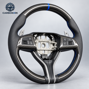 Volant de direction personnalisé en fibre de carbone avec éclairage LED pour Maserati Ghibli Levante Granturismo Quattroporte 2014 2018 - Product Image 5