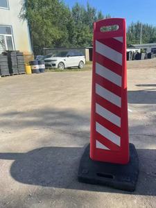 Économie Sécurité routière PE Plastique réfléchissant Contrô<span class=keywords><strong>le</strong></span> de la circulation Barricade Warning Delineator Board Traffic Vertical Panel for Traffic - Product Image 6