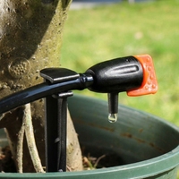 Goutteur réglable 4-7 micro-tubes pour l'irrigation des cultures agricoles, intégration eau-engrais, pièces d'irrigation goutte à goutte