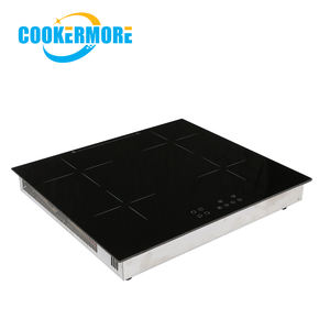 Индукционная плита с 2 конфорками, встраиваемая, для бытового использования, с сенсорным управлением, керамическая поверхность, нержавеющая сталь, производство Китай - Product Image 3