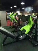 Machine d'exercice en acier TZfitness TZ-6066 pour salle de sport commerciale, presse à jambes à 45 degrés, entraînement des jambes pour la remise en forme et la musculation