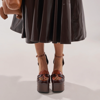 Sandales de luxe pour femmes, nouvelle mode, design de talon original, à bride cheville et plateforme