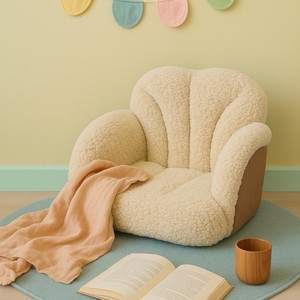 Canapé-lit pour enfants en tissu, mousse éponge à haute élasticité, 1 place avec accoudoirs, pour enfants de 3 ans et plus - Product Image 3