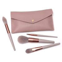 Dompet Clutch Kulit PU Custom, Kantong Makeup, Tempat Kartu, Uang Tunai, Organizer Kosmetik, Tas Travel Portabel untuk Penggunaan Sehari-hari Wanita