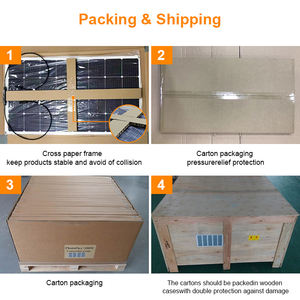 Glory Solar100w薄型ソーラーパネルETFEフレキシブルPVパネルポータブル12Vバッテリー用マリンソーラーセルボートソーラーパネルRV - Product Image 6