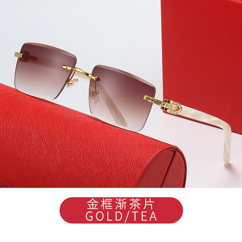 C2 gold frame double tea tablets