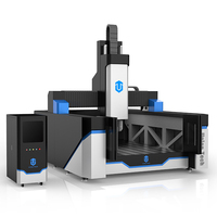 Machine de fraisage CNC 5 axes de Union Tech avec système de contrôle Syntec, moteur YASKAWA, broche simple pour le bois, l'aluminium et le laiton