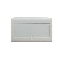 Boîte de distribution intégrée P30 IP56, montage encastré, interrupteur d'air dissimulé pour usage domestique, couvercle de protection, boîte électrique CQC