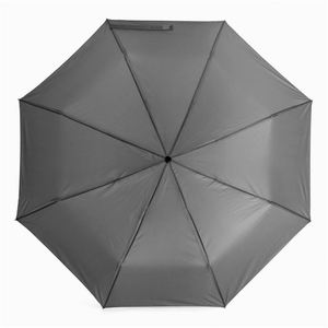 Parapluie manuel compact de voyage en polyester, super mini, pliable en trois sections, coupe-vent, personnalisé et classique - Product Image 4