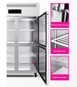 Lecon-refrigerador de doble Temperatura de gran capacidad, equipo de refrigeración inteligente no magnético, refrigeradores - Product Image 3