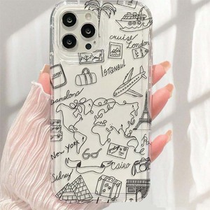 Custodia per telefono cellulare TPU per Iphone 7 8 <span class=keywords><strong>X</strong></span> Xr Xs Max 11 12 13 14 15 16 17 - Product Image 3