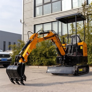 Produits les plus vendus : Mini-excavatrice HT15 de 1,5 tonne avec protection anti-chute, certifiée CE ISO - Product Image 4