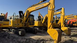 Excavatrice Komatsu PC120-6 d'occasion pas chère, 6,3 tonnes, mini-excavatrice haute performance, faible nombre d'heures de travail, à vendre, en stock - Product Image 1