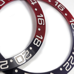 Bisel Cerámico Azul Rojo V3 para GMT Pe-psi de 40 mm, Accesorios de Repuesto 116710 <span class=keywords><strong>126710</strong></span> - Product Image 3
