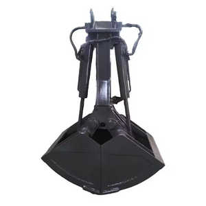 2026 Hot Sale Excavator Hydraulic Clamshell Bucket Rotary <b>Grab</b> With Horizontal Cylinder Engine Bearing Core Components - Product Image 1