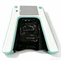 Rampe gonflable pliable pour chien - Plateforme d'entrée aquatique antidérapante pour animaux de compagnie pour piscine