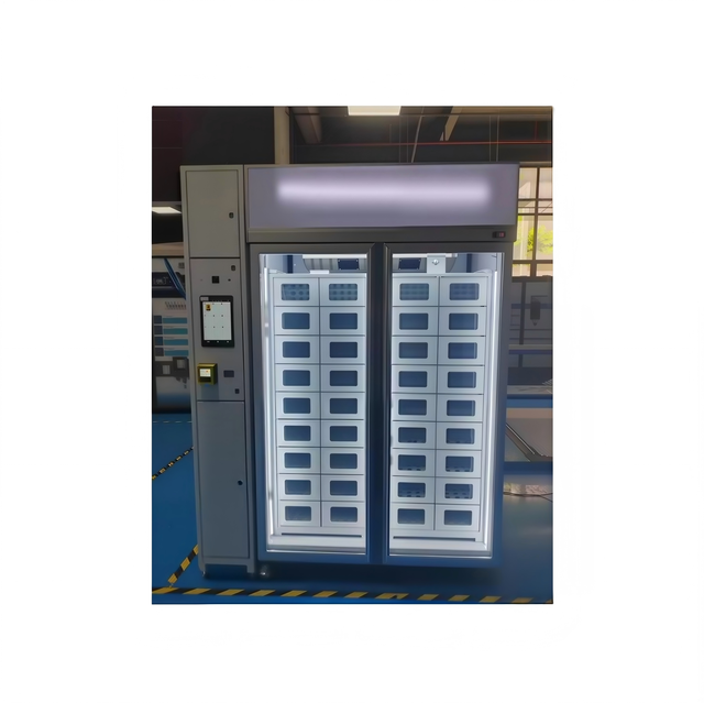 Smart Fresh Food Vending Machine with Temperature Control Refrigerated Self-Service Kiosk for Fruits, Vegetables, Meat & Dairy