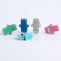 Adaptateur de fibre optique simple mode, multimode, simplex, duplex, quad, LC, SC, FC, ST, UPC, APC, bleu, vert, beige, aqua, violet