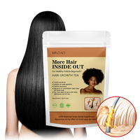 Grosir teh hijau Herbal China murni untuk pertumbuhan rambut sehat teh kesehatan rambut grosir bunga kemasan jumlah besar kantung teh
