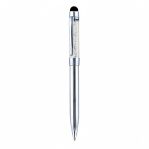 Penna a Sfera in Metallo Cromato Multifunzione con Touch Screen - Product Image 2