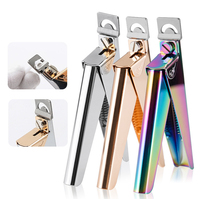 Coupe-ongles professionnels de style français pour l'art des ongles, coupe-bordures, coupe-ongles artificiels, faux ongles, coupe-ongles en forme de U
